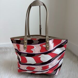 Authentic Emilio pucci multicolor tote bag